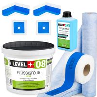 Zestaw Hydroizolacja Folia 7kg Taśma 5m Mata Uszczelniająca 1m Grunt 1 L