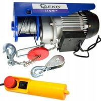 WCIĄGARKA WYCIĄGARKA 230V ELEKTRYCZNA LINOWA 300KG