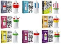 EGZO Stymulujące Prezerwatywy Mix Wypustki Kolce 8szt
