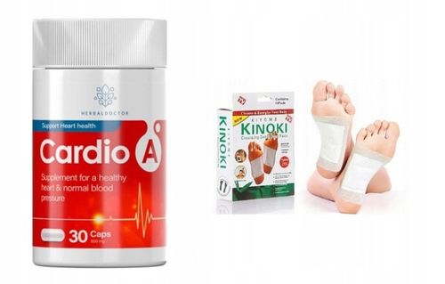 CARDIO A + GRATIS! 30 KAPSUŁEK ORYGINAŁ ZDROWE SILNE SERCE na Arena.pl