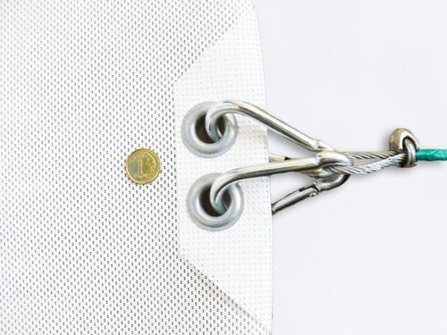 ŻAGIEL PRZECIWSŁONECZNY ZACIENIACZ OGRODOWY BIAŁY EKONOMICZNY 3,2X4,2 na Arena.pl