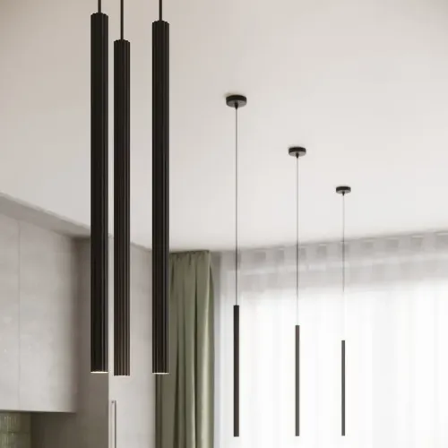 Lampa wisząca ARCHE 1 czarna na Arena.pl