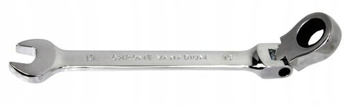 KLUCZE PŁASKO OCZKOWE Z GRZECHOTKĄ ŁAMANE 8-19 12e na Arena.pl