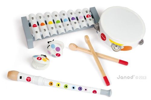 Zestaw instrumentów Confetti, Janod na Arena.pl