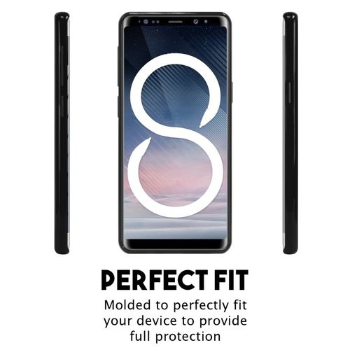 Etui do Samsung Galaxy Note 8 (2017) (czarny/przezroczysty) na Arena.pl
