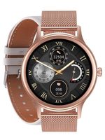 SMARTWATCH PACIFIC 18-2 - BRANSOLETA + PASEK: Rosegold / Biały (zy697b)