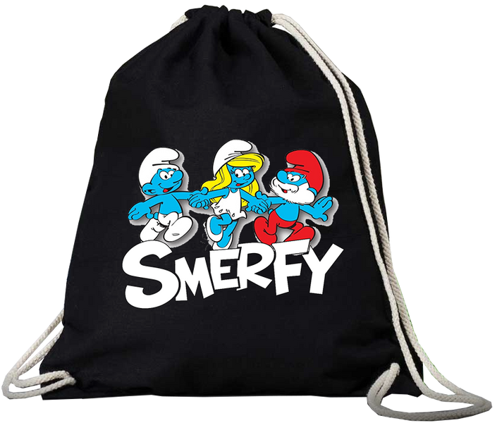 Worek Plecak Smerfy zdjęcie 2