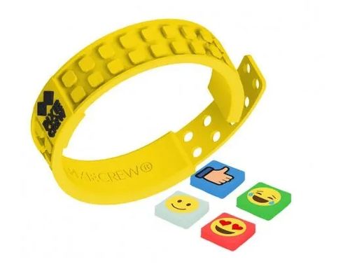 bransoletka silikonowa pixie crew żółte emoji 0899 na Arena.pl