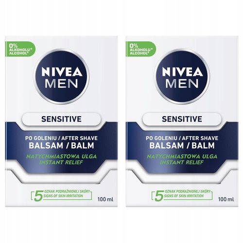 Nivea Men Sensitive łagodzący balsam po goleniu 100ml na Arena.pl