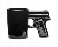 Kubek Pistolet Gadget Master 500 ml Militarny z Uchwytem dla Faceta Prezent