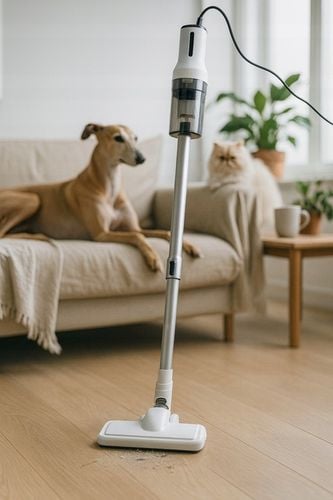 ODKURZACZ PIONOWY BEZWORKOWY PRZEWODOWY RĘCZNY MOCNY 2w1 600W HEPA H13 na Arena.pl