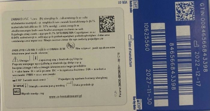 Air Optix Plus HydraGlyde, 6 szt. -3,25 zdjęcie 14