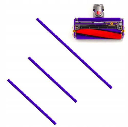 Zestaw wymiennych pasków Miękkie włosie do Dyson V7 V8 V10 V11 BISANTI na Arena.pl