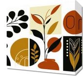 Obraz 30x30cm Kolaż Botaniczny