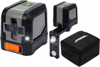 LASER KRZYŻOWY POZIOMICA LASEROWA ZIELONA + UCHWYT