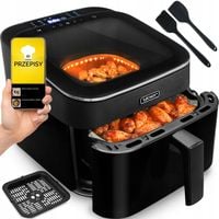 Frytkownica beztłuszczowa 6,5L Air Fryer Yoer 1700W +Duże okno 12