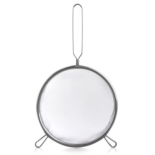 Sitko Kuchenne Stalowe Cedzak z Uchwytem do Odcedzania Przesiewania 24,5 cm na Arena.pl