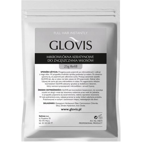 Włókna GLOVIS 25g Eko-Saszetka Mikrowłókna Zagęszczanie Rzadkich Włosów* na Arena.pl