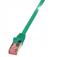 Patchcord LogiLink CQ2085S CAT.6 S/FTP 7,50m, zielony
