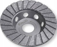 2X TARCZA DIAMENTOWA SZLIFIERSKA TURBO 125 MM DO BETONU KAMIENIA STALCO
