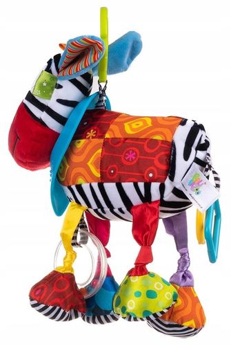 Zawieszka do wózka sensoryczna kontrastowa grzechotka Osioł Dave Dumel na Arena.pl