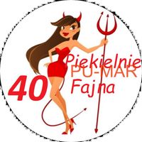 Opłatek na tort Urodziny 18 30 40 Diablica Kobieta Postać Sexy Whisky