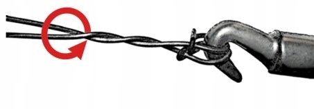 Drut wiazałkowy oczkowy 2500 szt. 1,4 mm 16 cm na Arena.pl