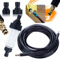ZESTAW WĄŻ 10M KARCHER K2 K3 K4 K5 K6 K7 MYJKA CIŚNIENIOWA+FILTR WODY MYJKI