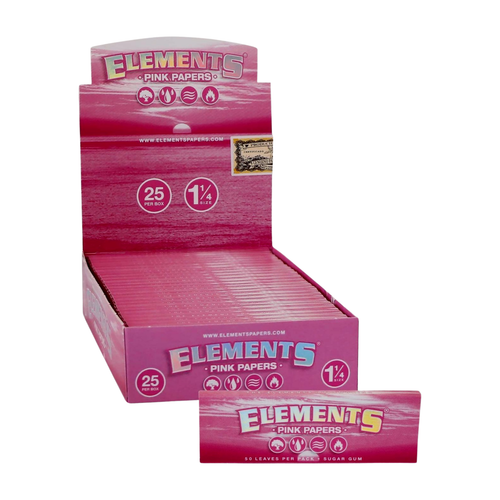 bibułki elements pink 1 1/4 na Arena.pl
