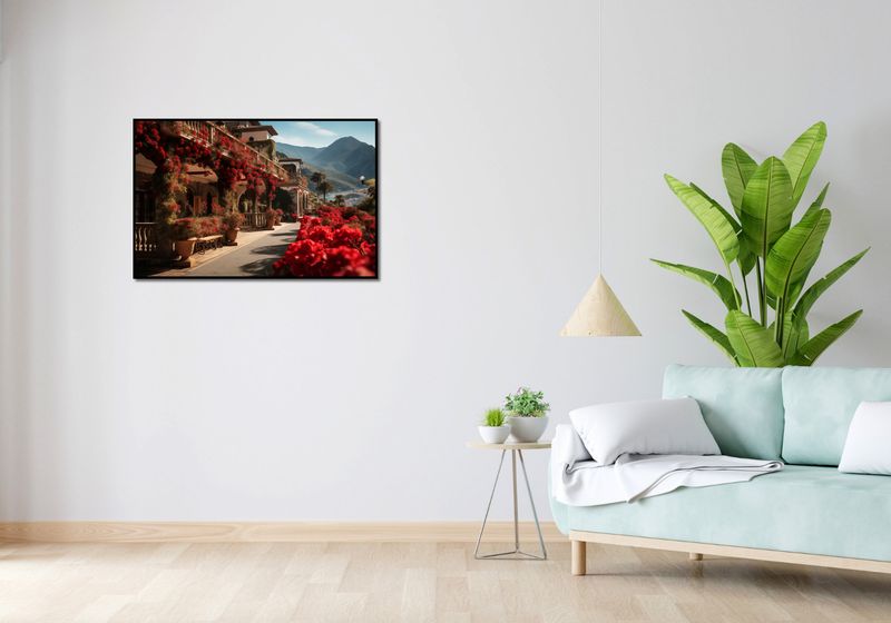 Plakat 91,5x60cm Czerwona Idylla zdjęcie 4