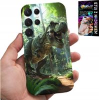 ETUI DO SAMSUNG GALAXY S22 Ultra - DINO DINOZAUR TYRANOZAUR CASE + FOLIA