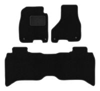 Dywaniki welurowe do: Dodge RAM DS DJ 1500 2012-2020 pickup czarne