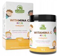 Slavito WITAMINA C KIDS w proszku DLA DZIECI musująca