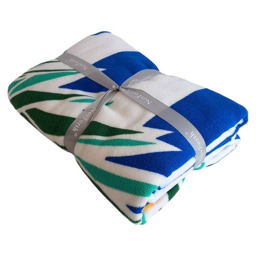 Ręcznik Plażowy z Mikrofibry 70x150 w Paski na Arena.pl