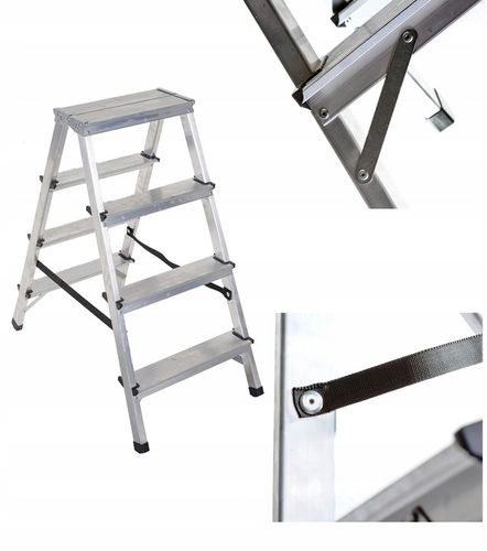 Drabina podest 4 stopniowa taboret na Arena.pl