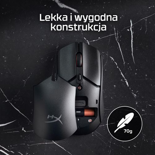 Myszka HyperX Pulsefire Haste 2 Core Wireless Black na Arena.pl