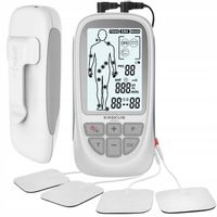 Elektrostymulator mięśni nerwów TENS EMS MASAŻ 73 programy Krexus