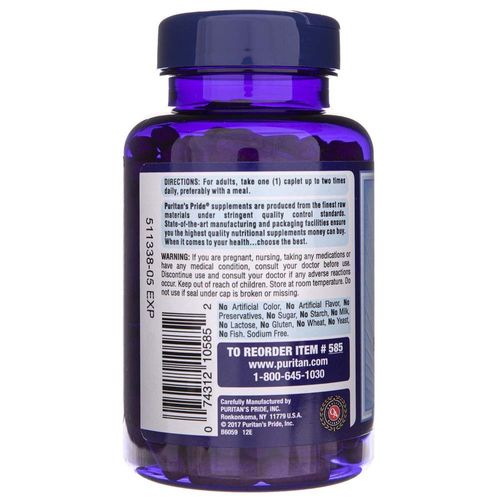Puritan's Pride Witamina B-50® Complex - 250 tabletek na Arena.pl