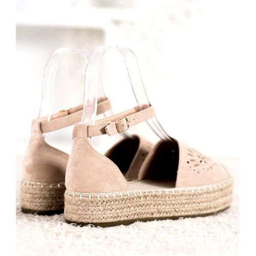 Ażurowe Espadryle Na Platformie r.37 na Arena.pl