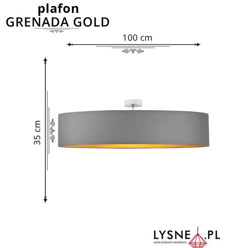Plafoniera GRENADA GOLD fi-100 cm na Arena.pl