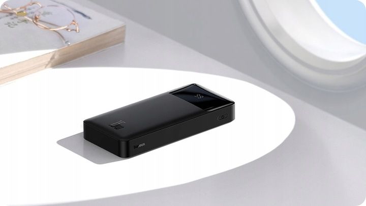 Powerbank Baseus Bipow 20000 mAh 2x USB / USB-C QC PD 15W Czarny zdjęcie 8