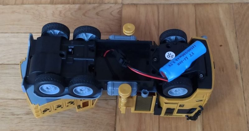 Dźwig Budowlany Ciężarówka samochód NA PILOT 27Mhz RC #A1 zdjęcie 4
