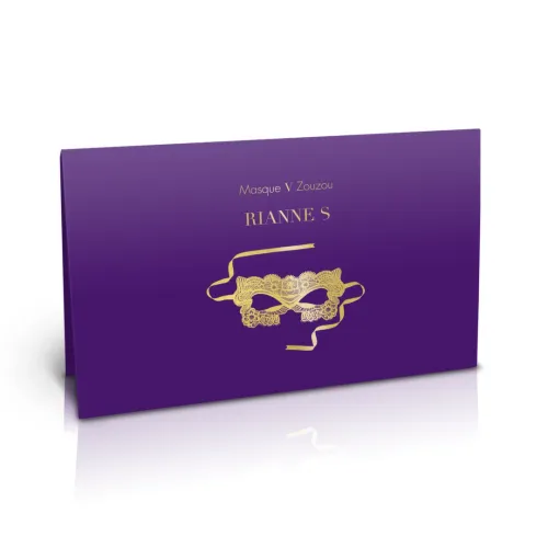 rianne s soiree mask v zouzou maska wenecka aksamitna czarna na Arena.pl