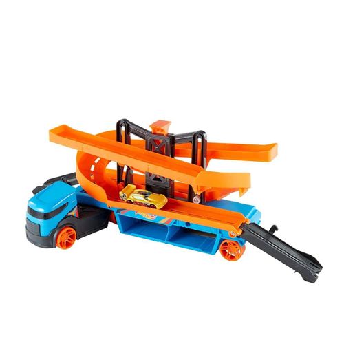 HOT WHEELS Mega Transporter Hauler + Autko na Arena.pl