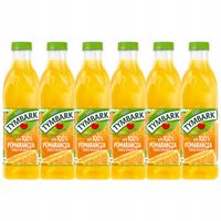 Sok 100% Tymbark Pomarańcza źródło witamin 6x 1l