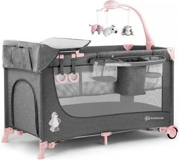 KINDERKRAFT 911264 Łóżeczko JOY na Arena.pl
