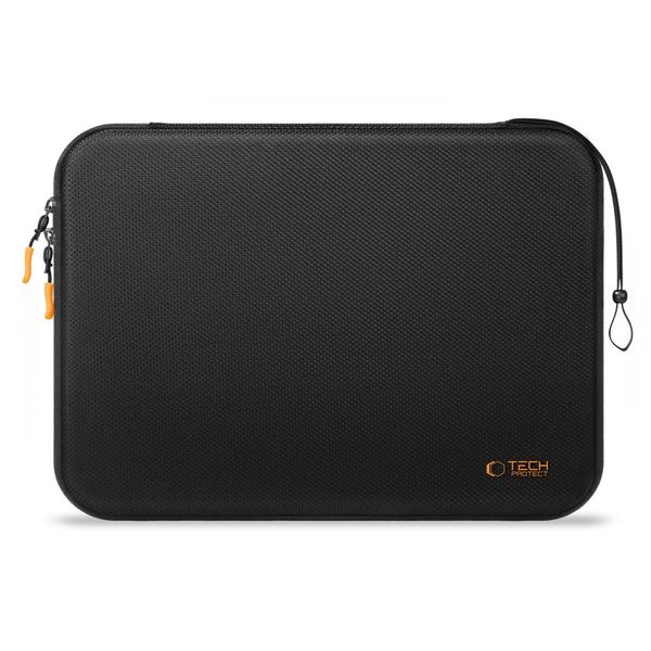 tech-protect hardpouch laptop 15-16 black/orange zdjęcie 1