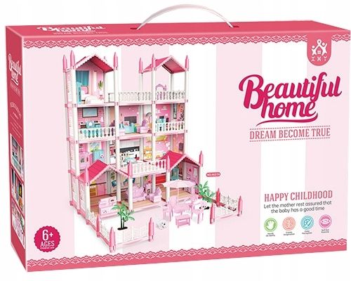 Domek dla lalek Molok Domek dla lalek 61 cm na Arena.pl