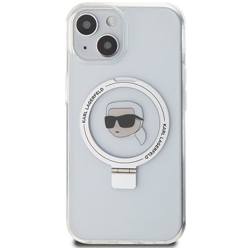 Etui Karl Lagerfeld do iPhone 15, iPhone 14, iPhone 13, Biały, MagSafe na Arena.pl