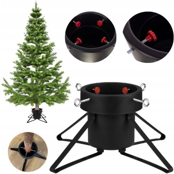 STOJAK CHOINKOWY PODSTAWKA CHOINKOWA POD CHOINKĘ DRZEWKO POJEMNIK NA WODĘ zdjęcie 1